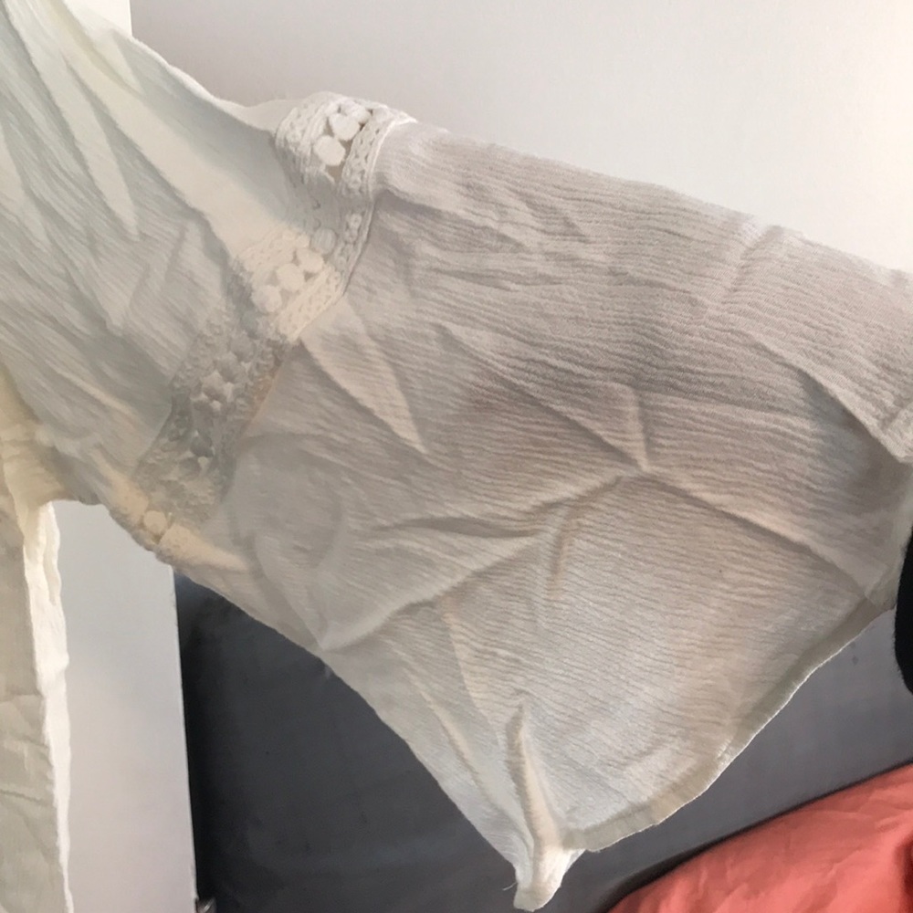 Lane Bryant cream top - Picture 4 of 6
